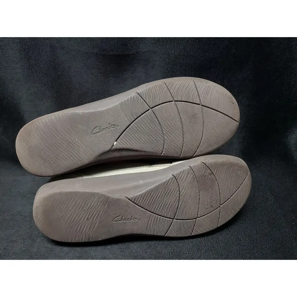 Clarks silliant beige
